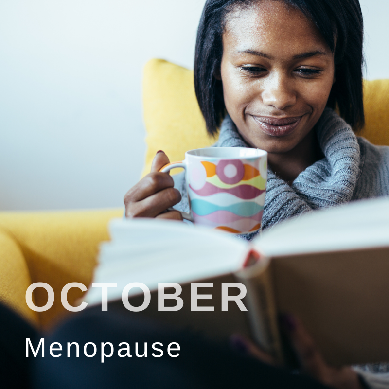Wellbeing campaign October menopause